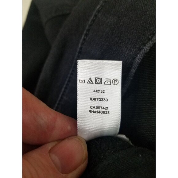 Loft Black Skinny Jeans Women's Size 31/12 Slim Pockets Stretch cotton blend - Picture 11 of 13